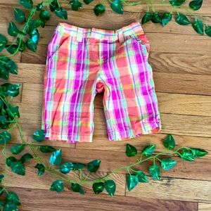 Plaid shorts
